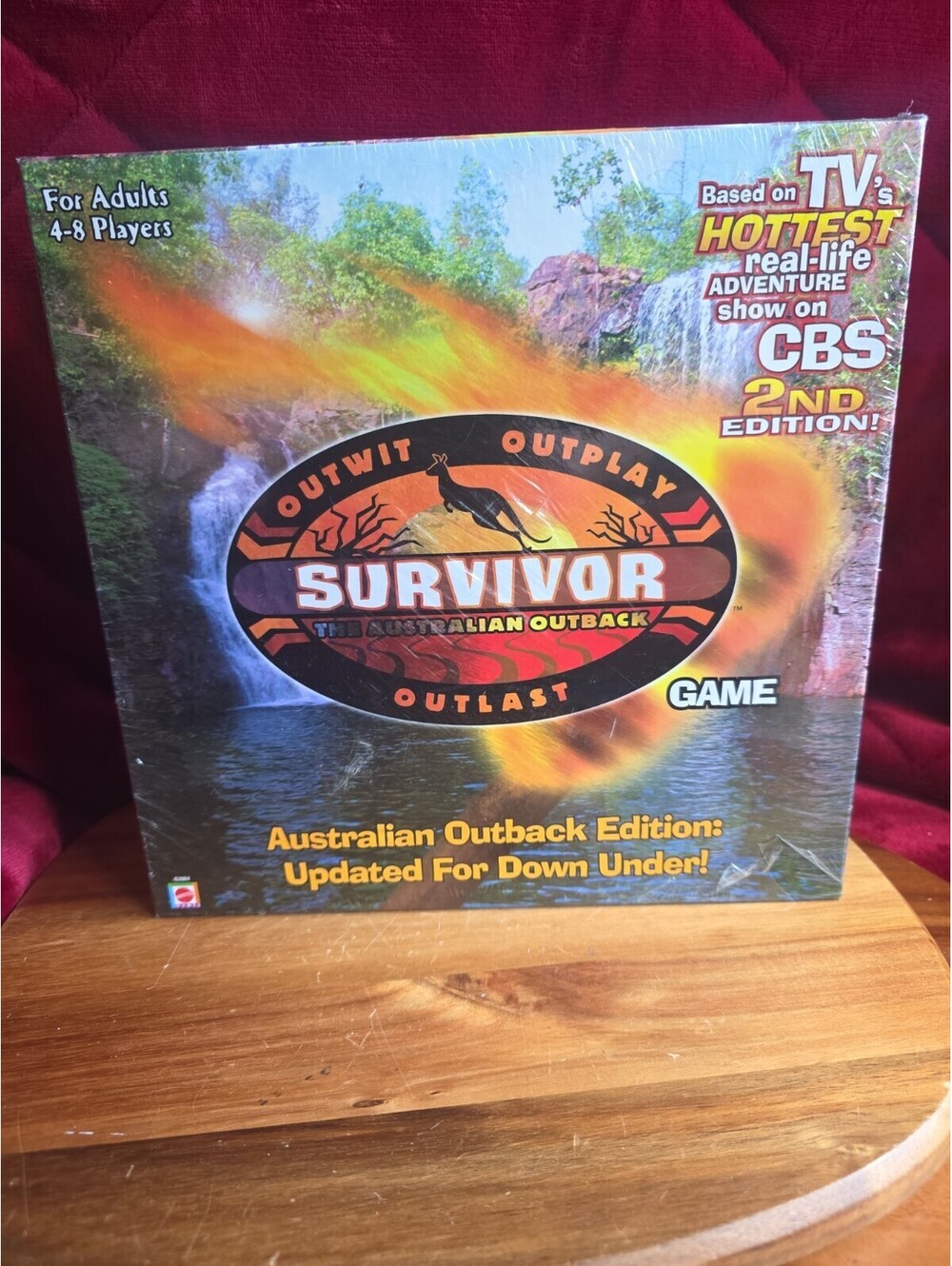 Survivor Outwit Outplay Outlast Board Game-Mattel 2nd Edition 2000 New SEALED